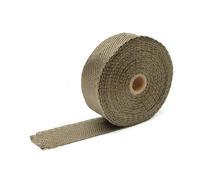 Design Engineering 10098 Titanium 2" x 50' Exhaust Heat Wrap Kit with LR Technology