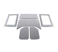 Design Engineering 50291 Grey Original Boom Mat Sound Deadening HeadLiner Kit Compatible with 4-Door Jeep Wrangler JK (2011-2018)