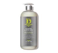 Design Essentials Almond & Avocado Moisturizing/Detangling Shampoo, 32 Ounce