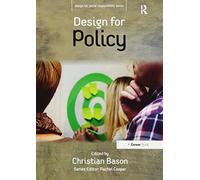 Design for Policy – Design for Social Responsibility – Routledge