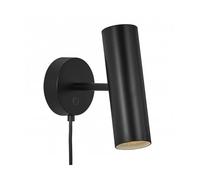 Nordlux Modern Indoor Wall Light Black Metal GU10 Adjustable Head - No, IP20 Nordlux Black