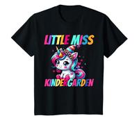Design Geschenk-Idee Mädchen Spruch Little Miss Kindergarden T-Shirt