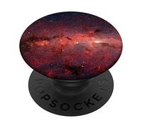 Design Gift Cool Star Dust Space Red Galaxy PopSockets Swappable PopGrip