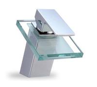 Design Glass Faucet | Waterfall Tap | Single Lever Mixer | Bathroom Faucet