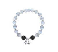 Design Grey Hand String All Matching Temperament Student Bracelet Multi-Row, one size, Artificial Crystal, No Gemstone