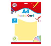 Design Group Creative Kids Craft Set -, 10 Sheet A4 Pastel Colour Card (FSC3-PAPR/2)