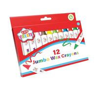Jumbo Wax Crayons 12pc Set