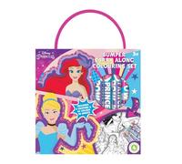 Design Group Creative Kids Craft Set Disney Princess Bumper Carry Along, Pink