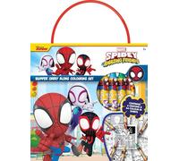 Design Group Creative Kids Craft Set Spidey & Friends Bumper Carry Along