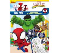 Marvel Spider Amazing Friends Play Pack With Colouring Pads & Pencils Toys for a Pound