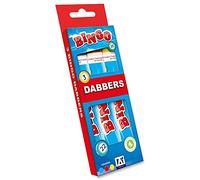 DESIGN GROUP Pack Of 3 Stationery Bingo Game Dabbers Felt Tip Assorted Colours For Bingo Tickets