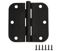 Design House 181446 3.5 x 3.5 5/8 Radius Hinge Door, Oil Rubbed Bronze, 10 Pack