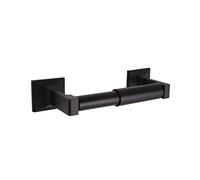 Design House 544569 Millbridge Wall Mounted Toilet Paper Roll Holder Hardware for Bathroom, Matte Black