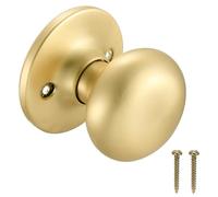 Design House 726950 Cambridge Dummy Door Knob Satin Gold