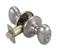 Design House 750505 Egg 2-Way Adjustable Entry Door Knob, Satin Nickel