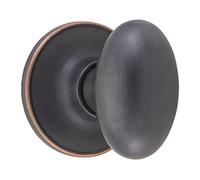 Design House 750653 Egg Dummy Knob, Oil Rubbed Bronze
