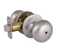 Design House 753319 Cambridge 2-Way Adjustable Privacy Door Knob, Satin Nickel