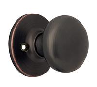 Design House 753434 Cambridge 2-Way Adjustable Dummy Door Knob, Oil Rubbed Bronze