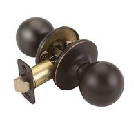 Design House 791582 Ball 2-Way Adjustable Passage Door Knob, Oil Rubbed Bronze