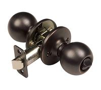 Design House 791590 Ball 2-Way Adjustable Privacy Door Knob, Oil Rubbed Bronze