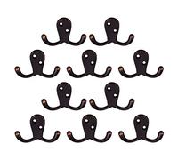 Design House Coat, Double Hook Horizontal, Oil Rubbed Bronze 10 Count