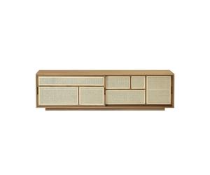 Design House Stockholm Air Cabinet Low Oak