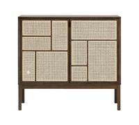 Design House Stockholm Air Side Table with Legs Dark Oak