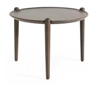 Design House Stockholm Aria Coffee Table Ø50 Low Dark Oak