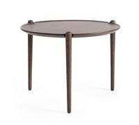 Design House Stockholm Aria Coffee Table Ø60 High Dark Oak