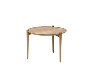 Design House Stockholm Aria Coffee Table Ø60 High Oak