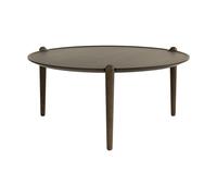 Design House Stockholm Aria coffee table Dark oak, Ø90x42.5 cm