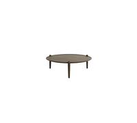 Design House Stockholm Aria Table Ø90 Low Dark Oak