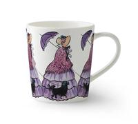 Design House Stockholm Aunt Lavender mug with handle 40 cl
