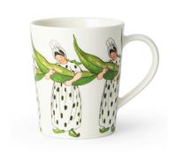Design House Stockholm - Elsa Beskow Mug 28 cl, Mrs Broad Bean - Multi