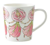 Design House Stockholm - Elsa Beskow Mug With Handle 40 cl, Rose - White