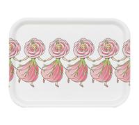 Design House Stockholm - Elsa Beskow Tray 20x27 cm, Rose - White