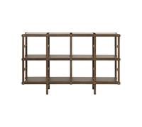 Design House Stockholm Frame Bookcase Dark Oak