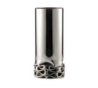 Design House Stockholm Hydraulic vase 25 cm Stainless steel, 33 cm