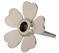 Design House Stockholm - Me to You Candle Holder 1-pack, Silver Plated - Silver