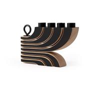 Design House Stockholm Nordic Light 4-Arms Candlestick Black
