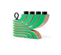Design House Stockholm Nordic Light 4-Arms Candlestick Green