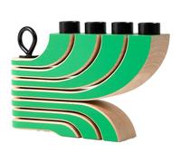 Design House Stockholm Nordic Light 4-Arms Candlestick Green