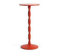 Design House Stockholm Pedestal Side Table Red