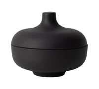 Design House Stockholm Sand bowl with lid M Ø12 cm Black clay