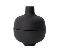 Design House Stockholm Sand bowl with lid S Ø8.2 cm Black clay