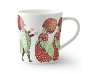 Design House Stockholm The Strawberry Family mug with handle 40 cl