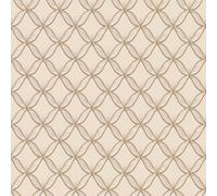 Design ID Did Geometric Cream Heavy Weight Vinyl Wallpaper