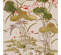 Design ID Tapestry Lotus Pond Green Wallpaper TP422703