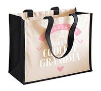 Design, Invent, Print! Grandma Bag 21 Litre Volume Black Cotton Canvas 42 x 33 x 19cm