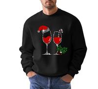 Design Jumper Men Golf Pullovers for Men 1/4 Zip Men Long Sleeve t Shirt fair isle Sweater Men Mens Teddy Fleece Jacket Akatsuki Hoodie Grey Sweatshirt Mens Gilets for Work (Black, M)
